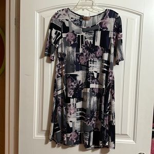 SJS dress grays, black, purple and white